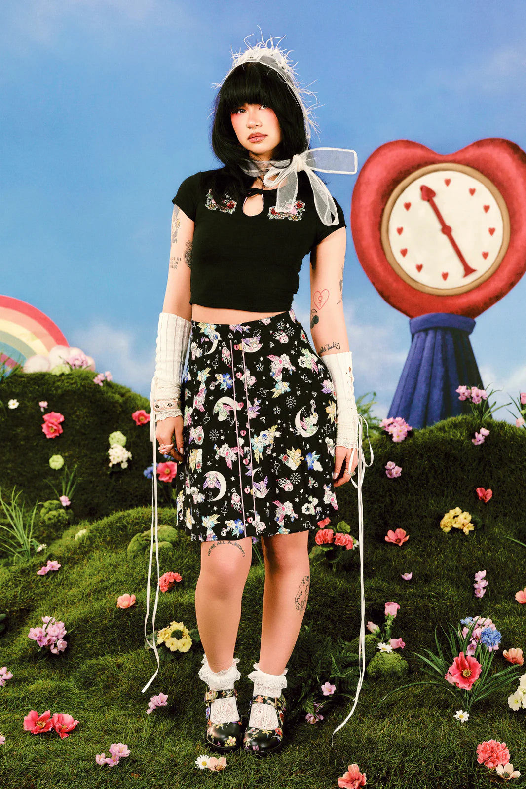 Hell Bunny x Care Bears™ Cheer Bear Top