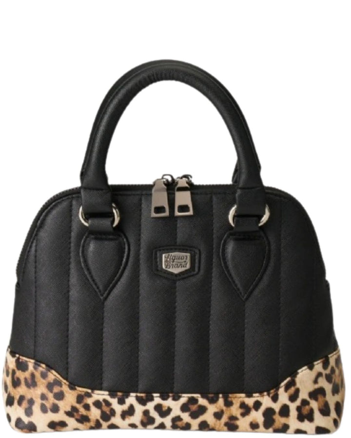 Liquorbrand Lil’ Rocket Leopard Handbag