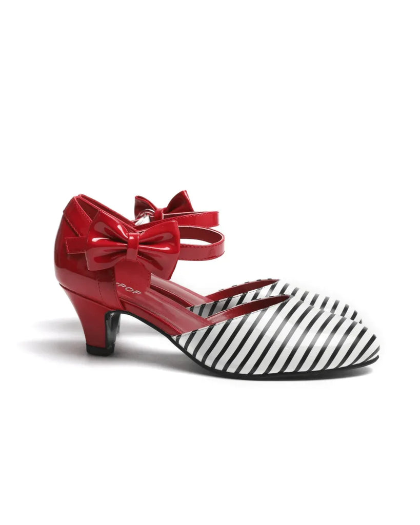 SugarPOP Jailhouse Rock Kitten Heels