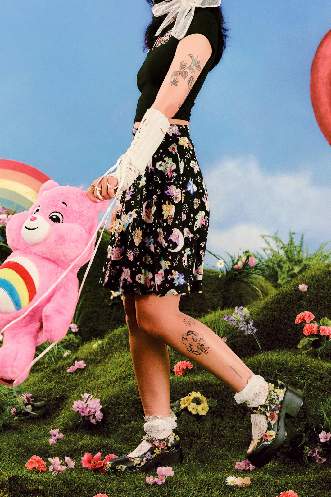 Hell Bunny x Care Bears™ Roxi Skirt