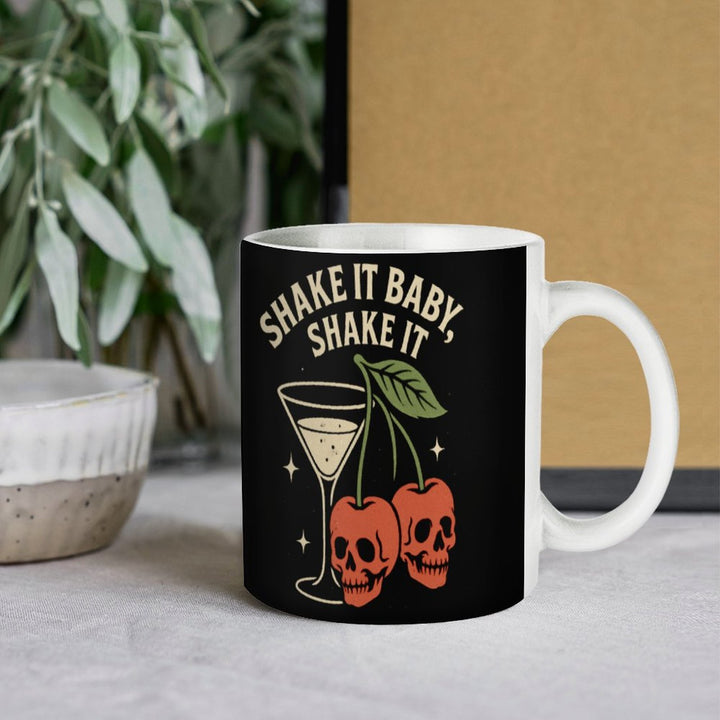 Shake It Baby White Mug