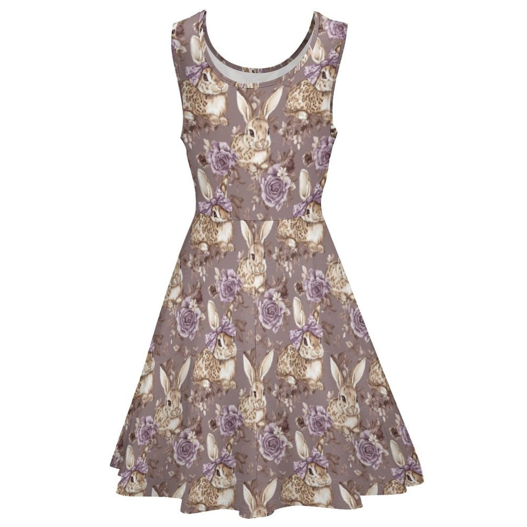 Midnight Meadow Bunny Dress