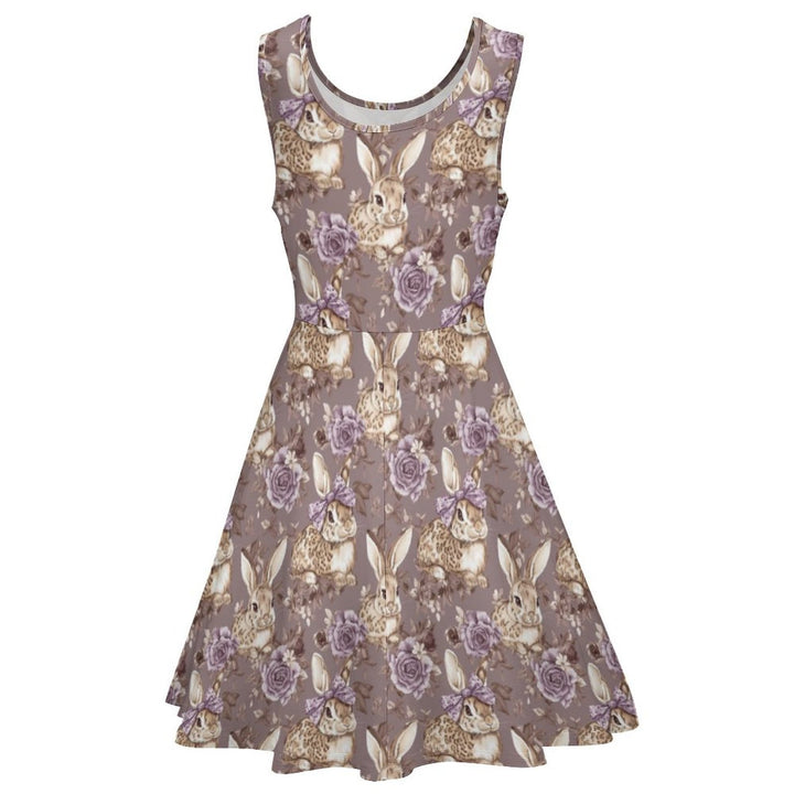 Midnight Meadow Bunny Dress