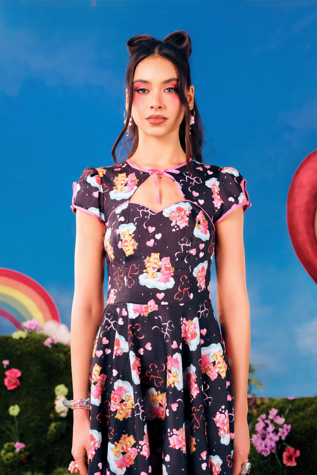 Hell Bunny x Care Bears™ Tenderheart Dress