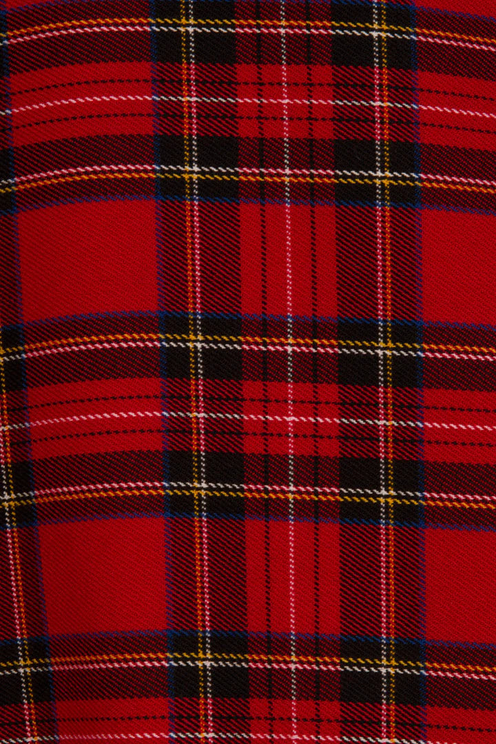 Robe Salopette Écossaise Rouge Hell Bunny Irvine