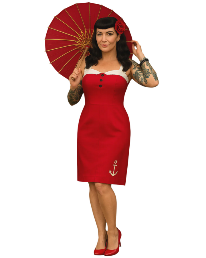 Hell Bunny Penelope Petticoat - Poison Arrow Retro