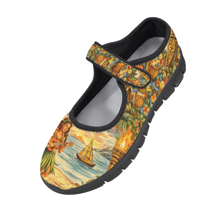 South Seas Sundown Mary Jane Barefoot Comfort Shoes – Wide Fit & Orthotic Friendly
