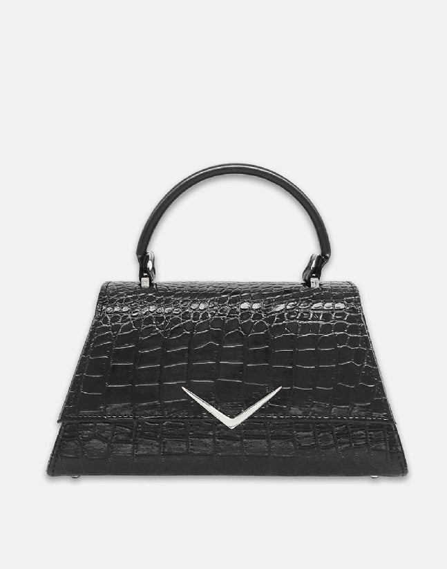 Liquorbrand Crocodile Handbag – Rockabilly Bowling Bag