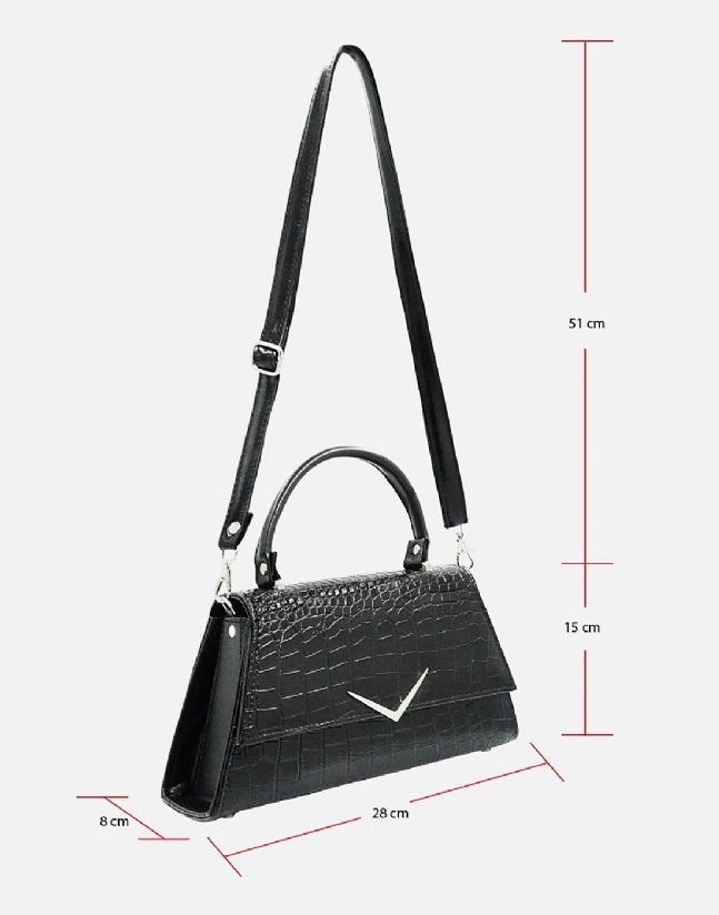 Liquorbrand Crocodile Handbag – Rockabilly Bowling Bag