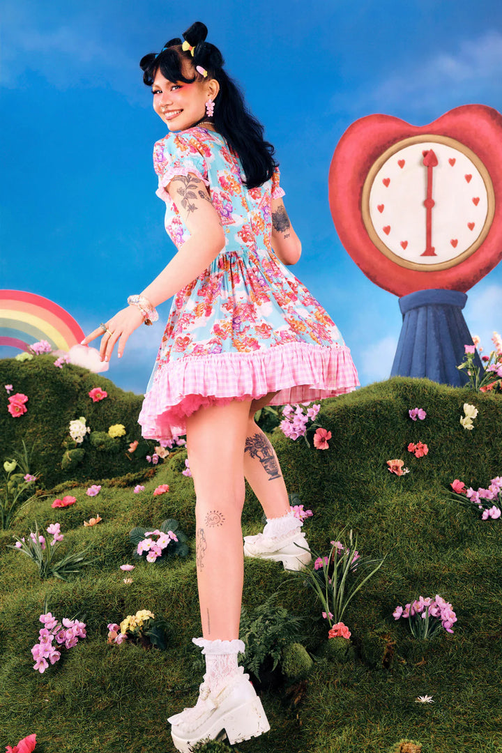 Hell Bunny x Care Bears™ Picnic Bear Mini Dress