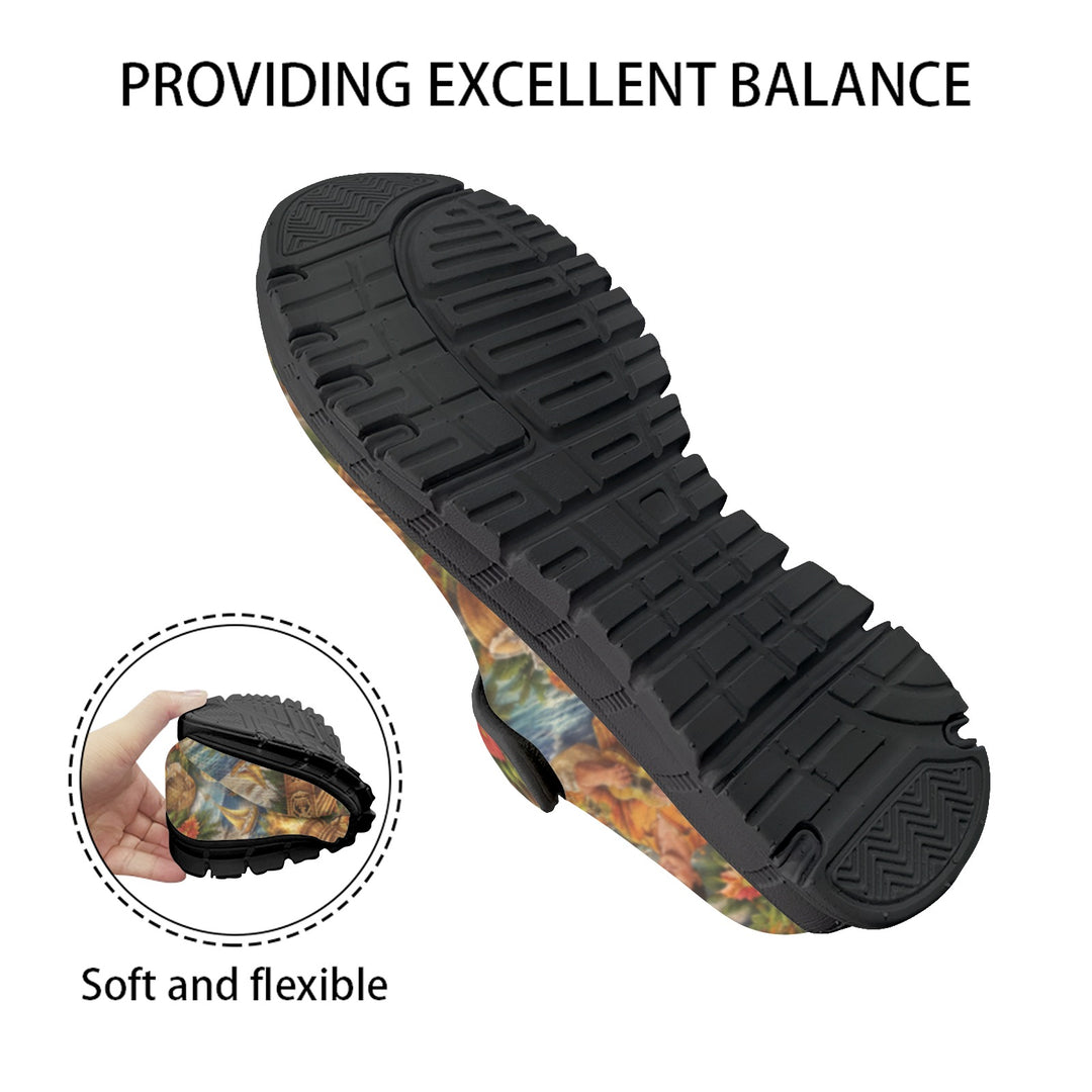 Moonlight at the Tiki Bar Mary Jane Barefoot Comfort Shoes – Wide Fit & Orthotic Friendly