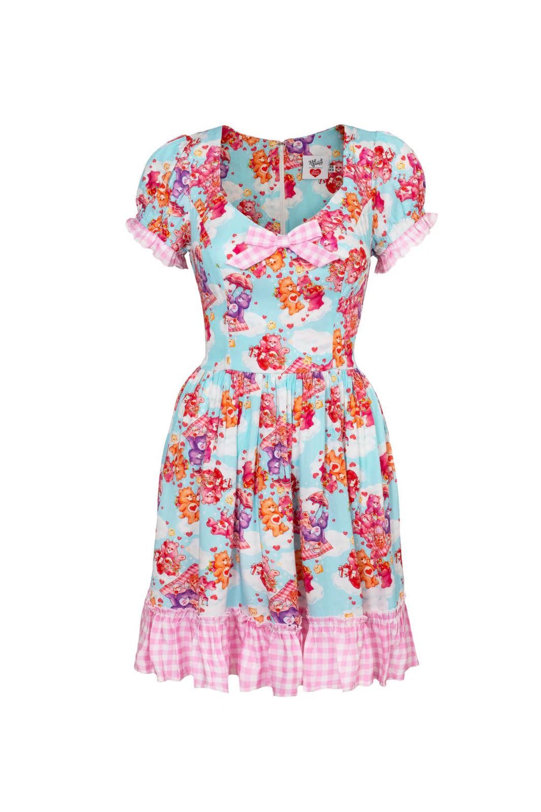 Hell Bunny x Care Bears™ Picnic Bear Mini Dress