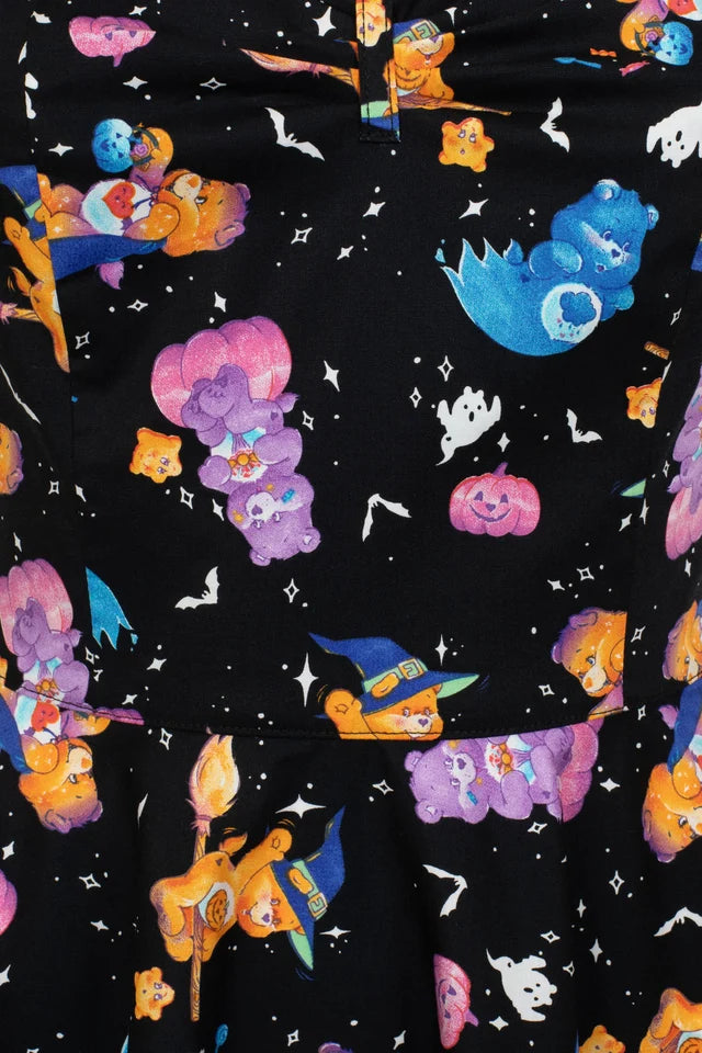 Hell Bunny Trick Or Sweet Care Bears 50s Halloween Dress
