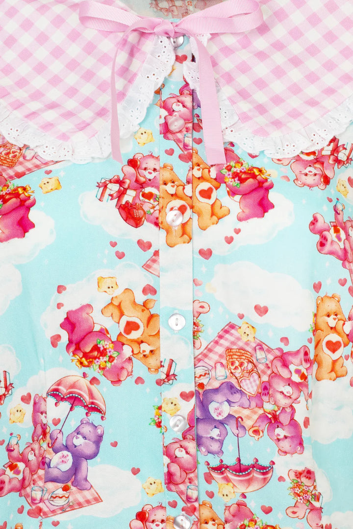 Hell Bunny x Care Bears™ Picnic Bear Blouse