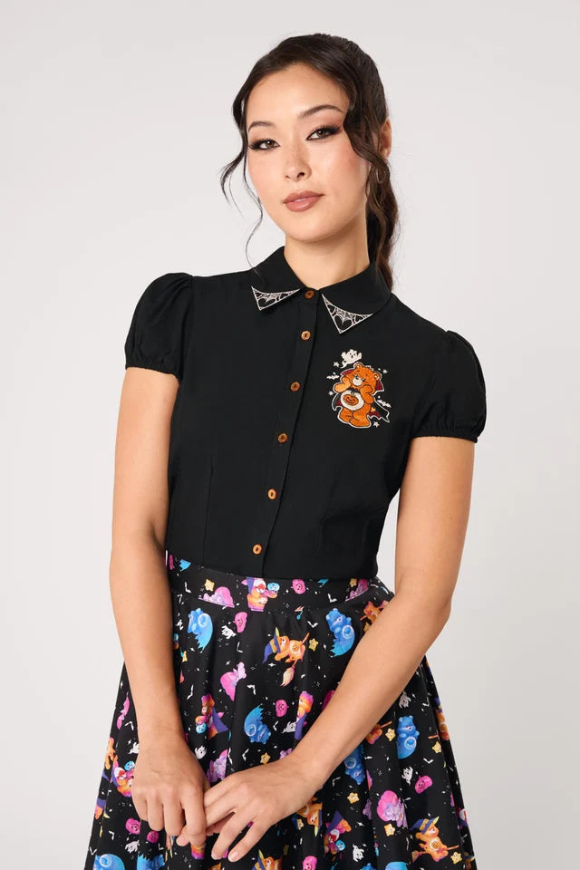 Hell Bunny Trick Or Sweet Care Bears Halloween Blouse
