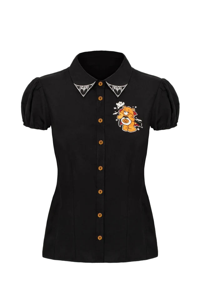 Hell Bunny Trick Or Sweet Care Bears Halloween Blouse
