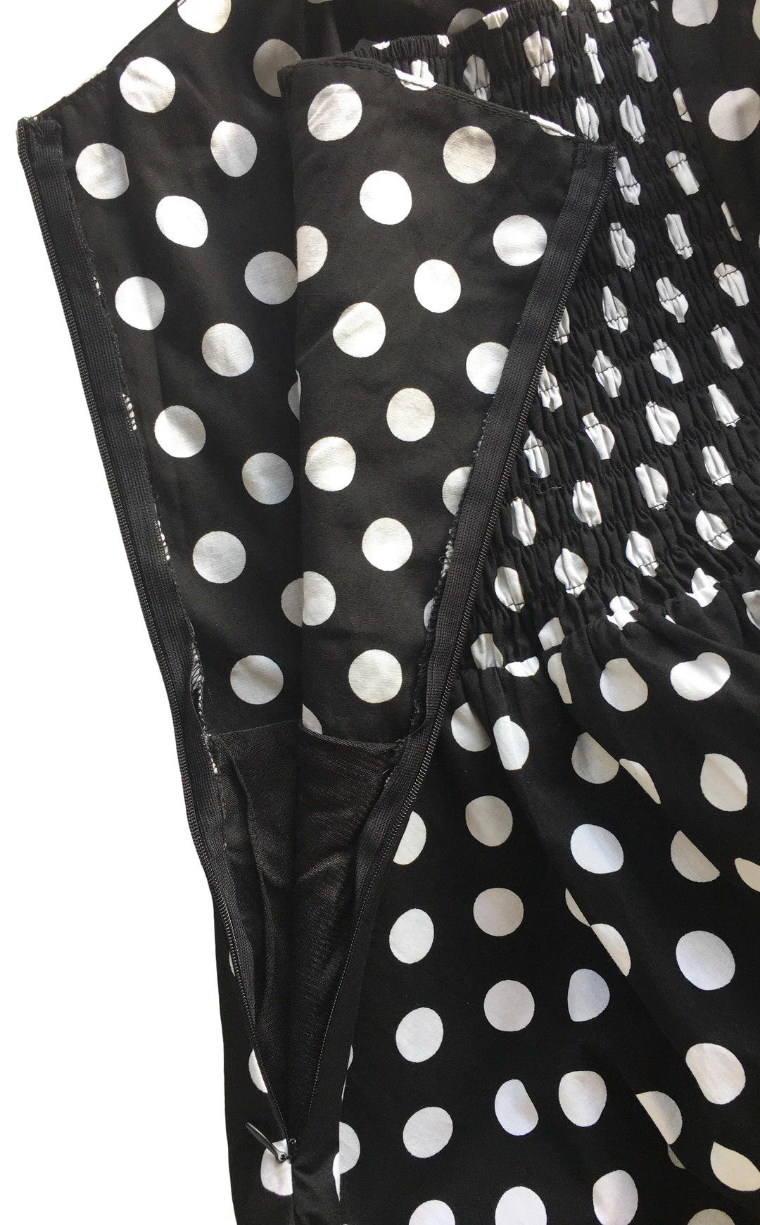 Black Polkadot Rockabilly Swing Dresses