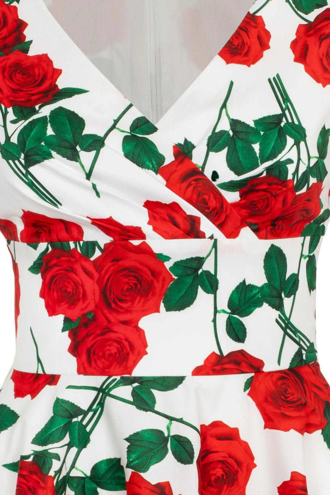 Robe Hell Bunny Dolce Vita Red Rose années 50