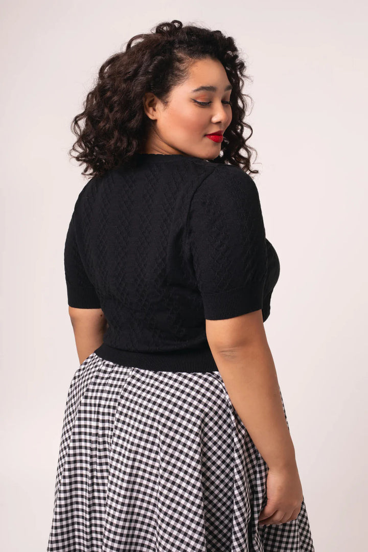 Hell Bunny Claudie Cherry Cardigan