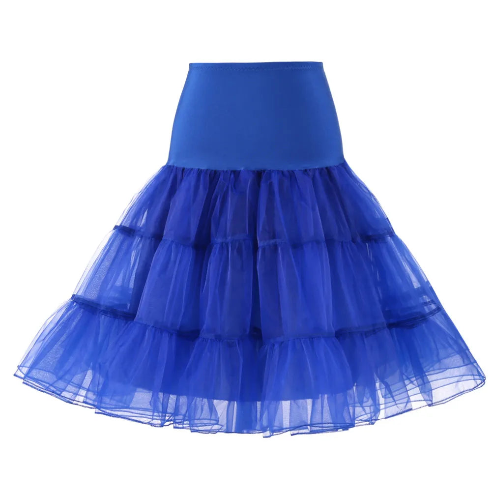 Royal Blue Petticoat 65cm