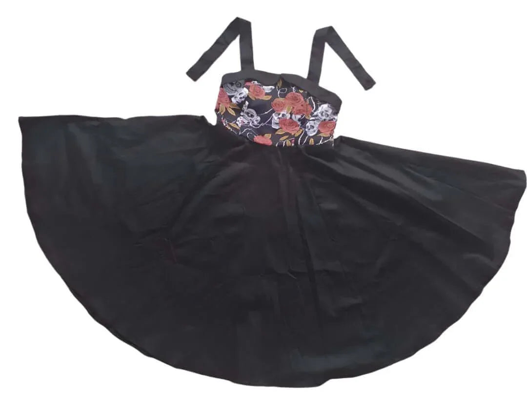 Roses Dresses with Skulls Roses Dresses with Skulls
