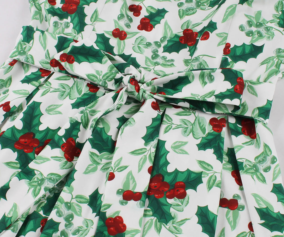 Vintage Inspired Ladies Christmas Dress