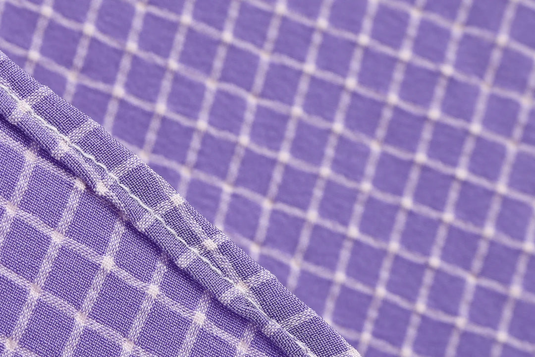 Vintage Lavender Halter Swing Dress with Pockets