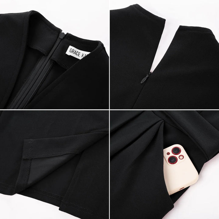 Yvonne 3/4 Sleeve Pencil Dress