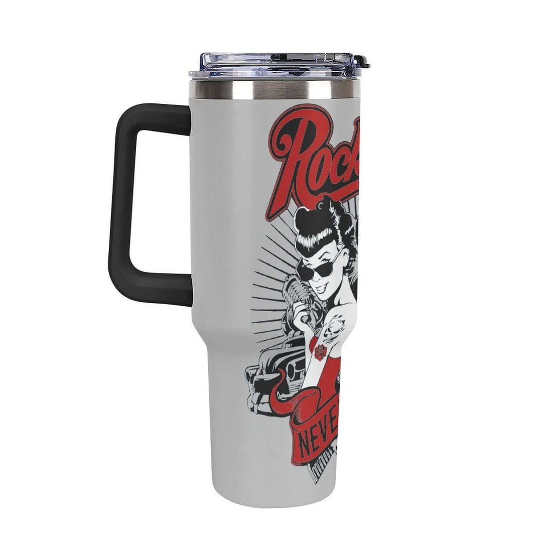 Rockabilly Never Dies 40oz Tumbler