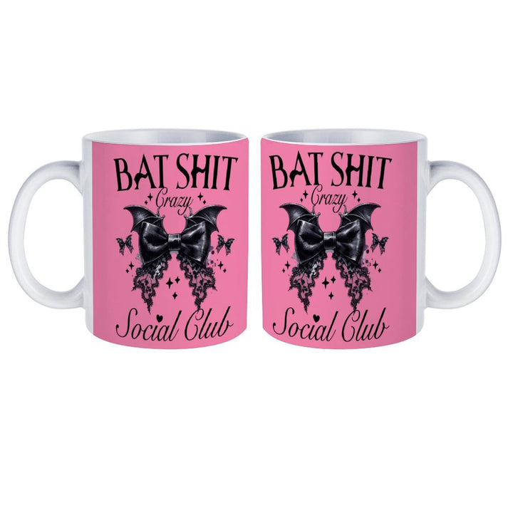Bat Shit Crazy White Mug