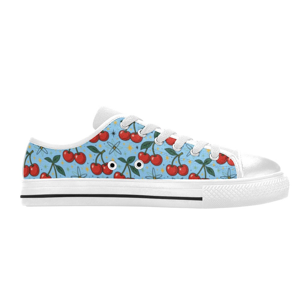 Atomic Cherries Womens Sneakers