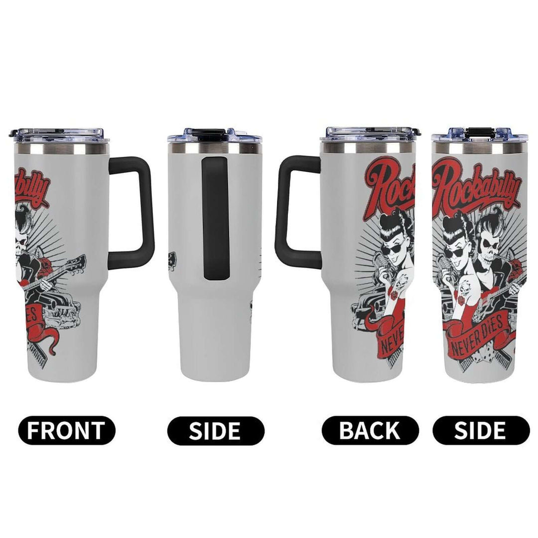 Rockabilly Never Dies 40oz Tumbler