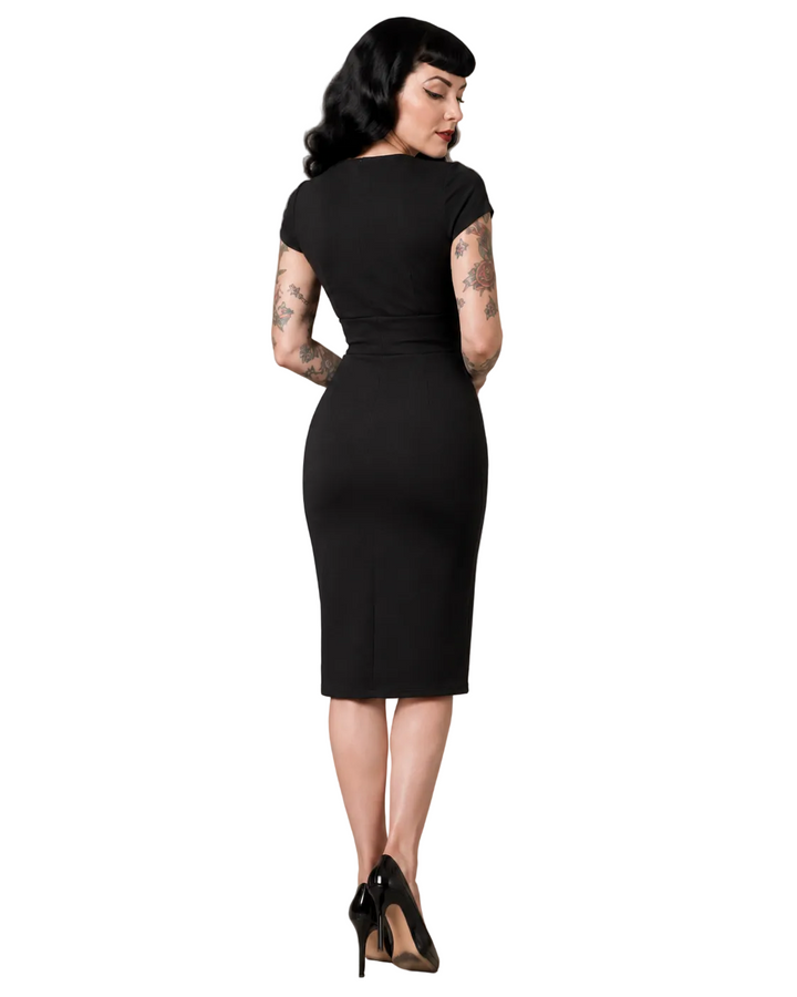 Liquorbrand Black Wiggle Dress