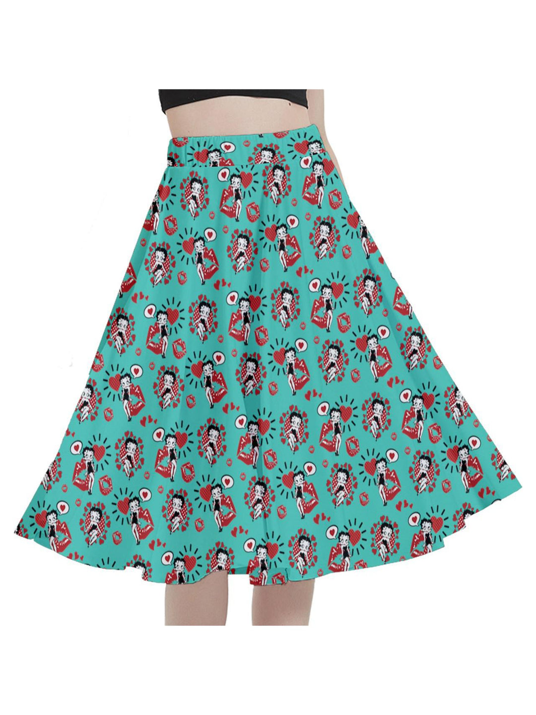 Betty Boop Full Circle Skirt