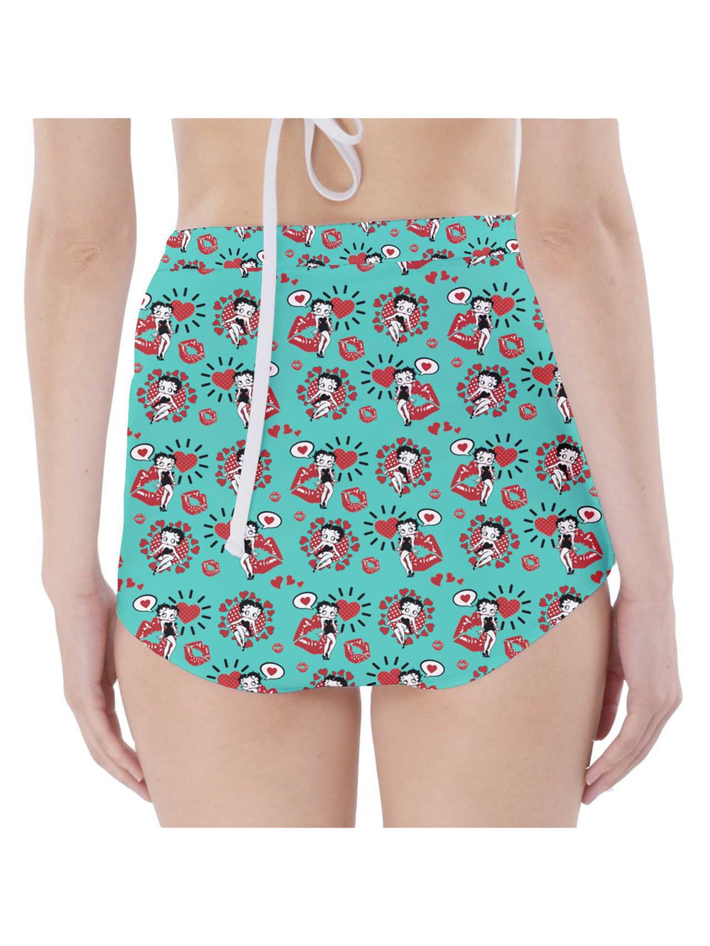 Betty Boop High-Waisted Bikini Bottoms