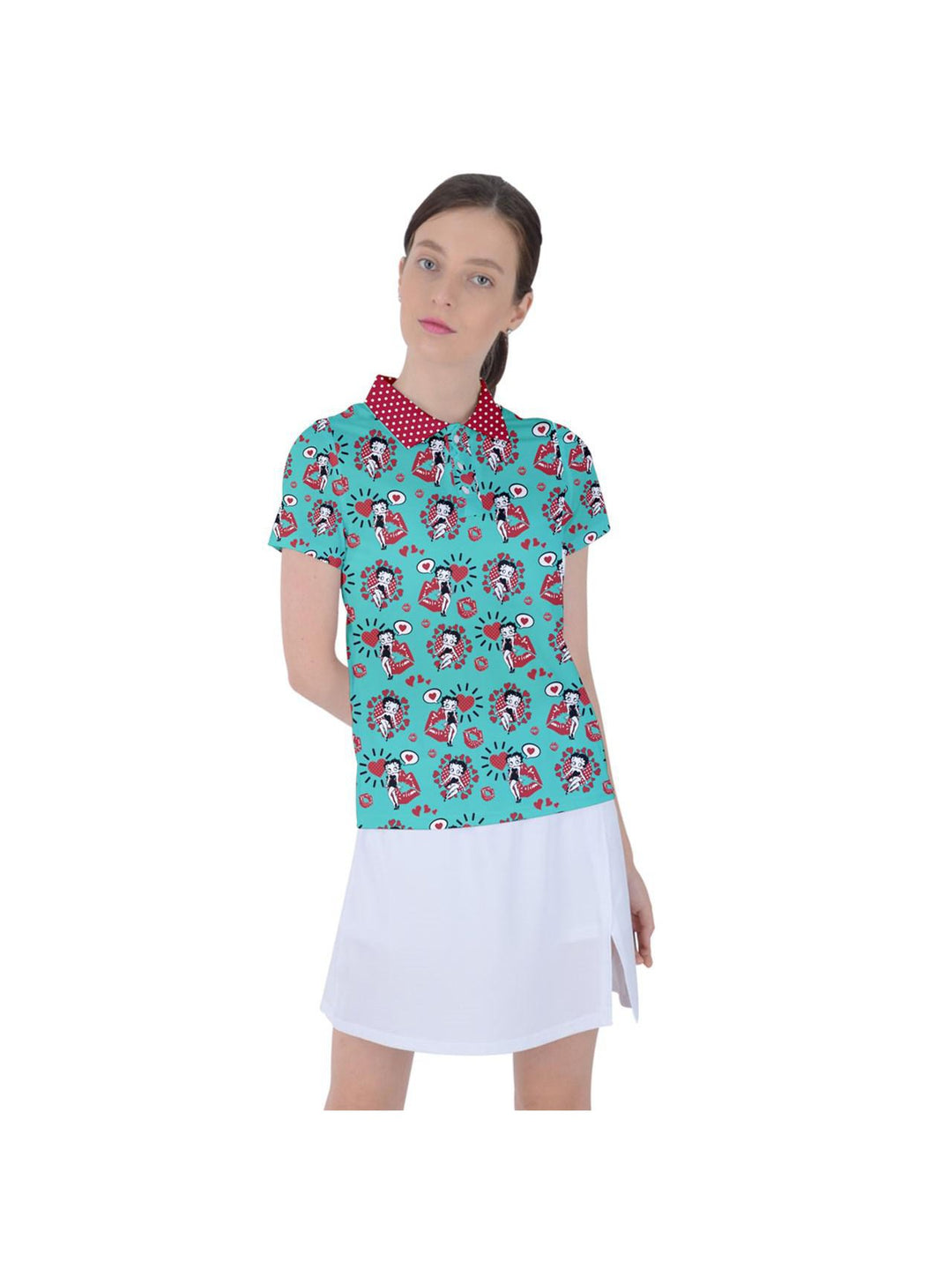 Betty Boop Women's Polo T-Shirt