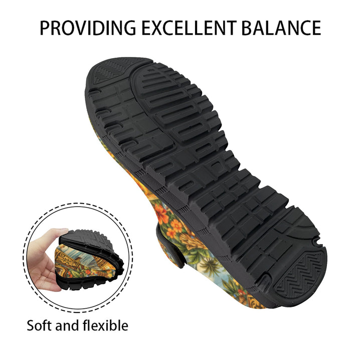 South Seas Sundown Mary Jane Barefoot Comfort Shoes – Wide Fit & Orthotic Friendly