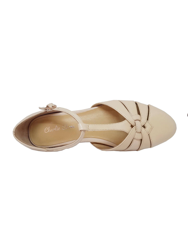 Charlie Stone Montpellier (Cream) - Poison Arrow Retro