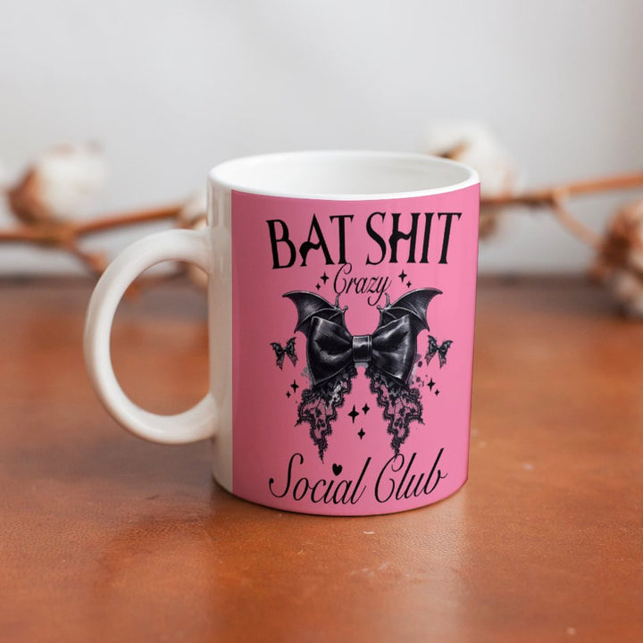 Bat Shit Crazy White Mug