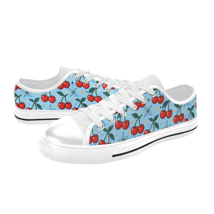 Atomic Cherries Womens Sneakers