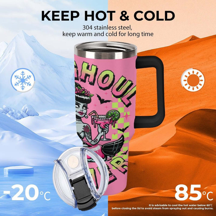 Hot Ghoul Summer Pink 40oz Tumbler