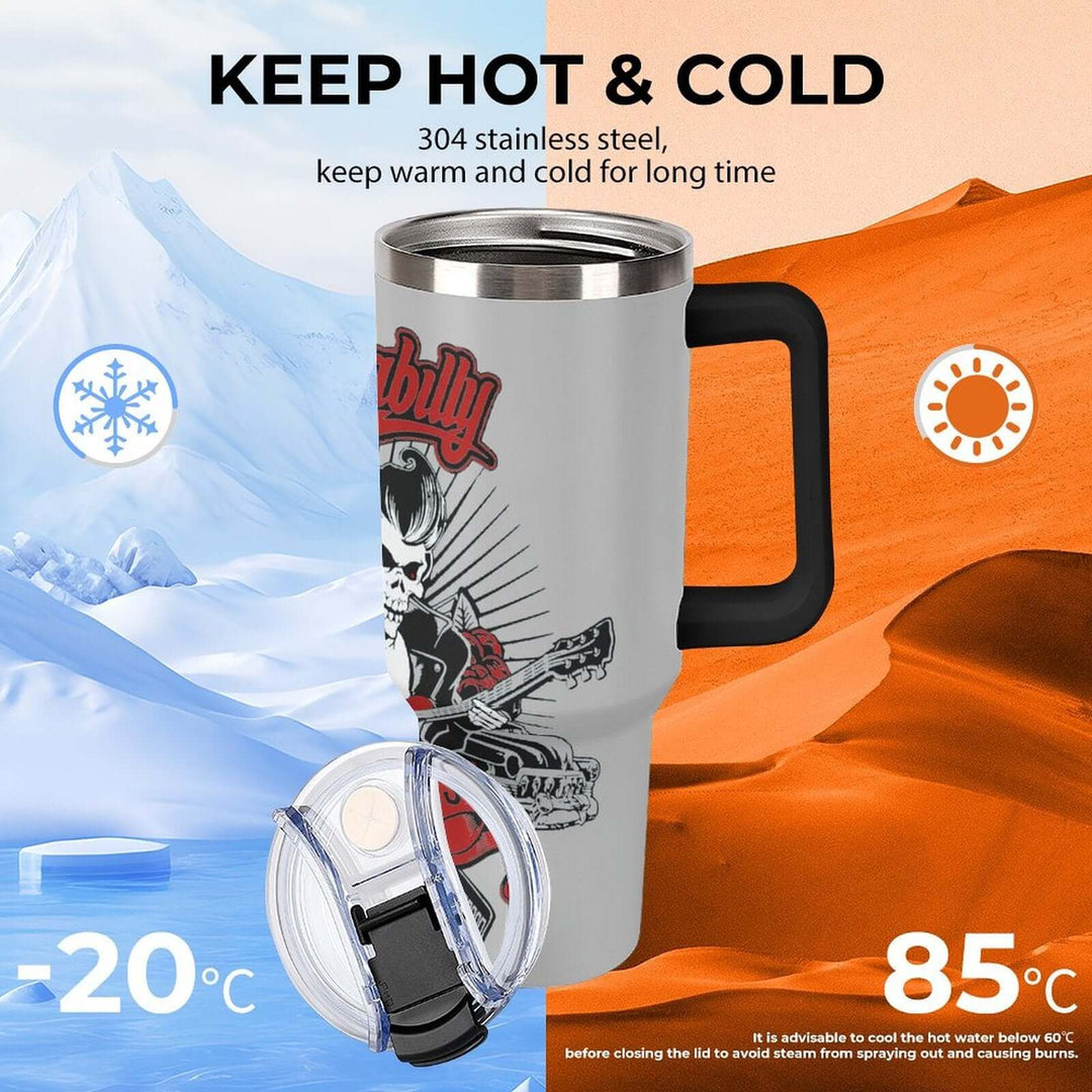Rockabilly Never Dies 40oz Tumbler