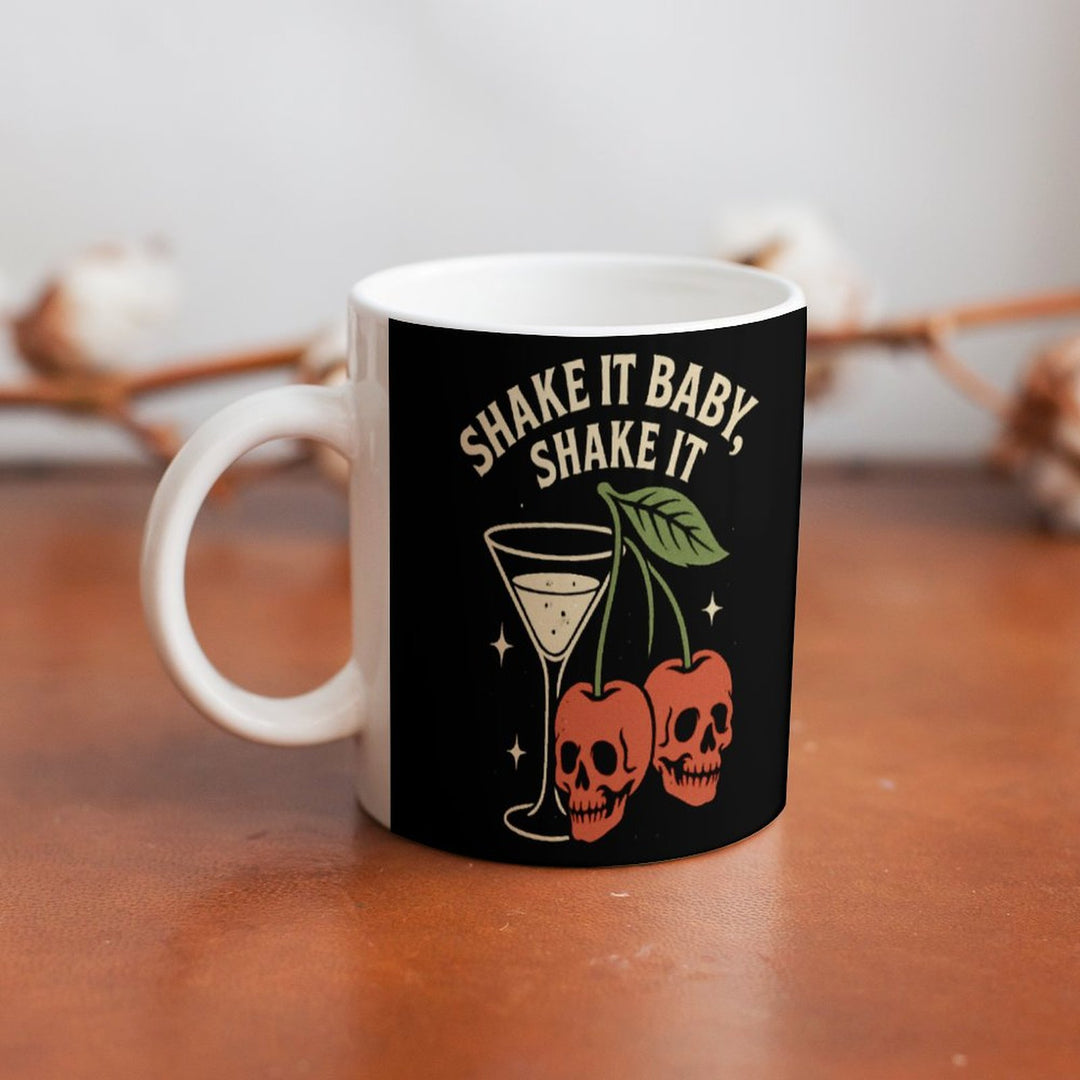 Shake It Baby White Mug