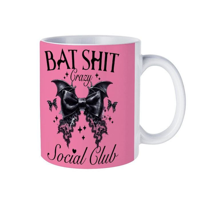 Bat Shit Crazy White Mug