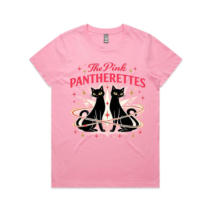 Pink Pantherettes Womens Tee