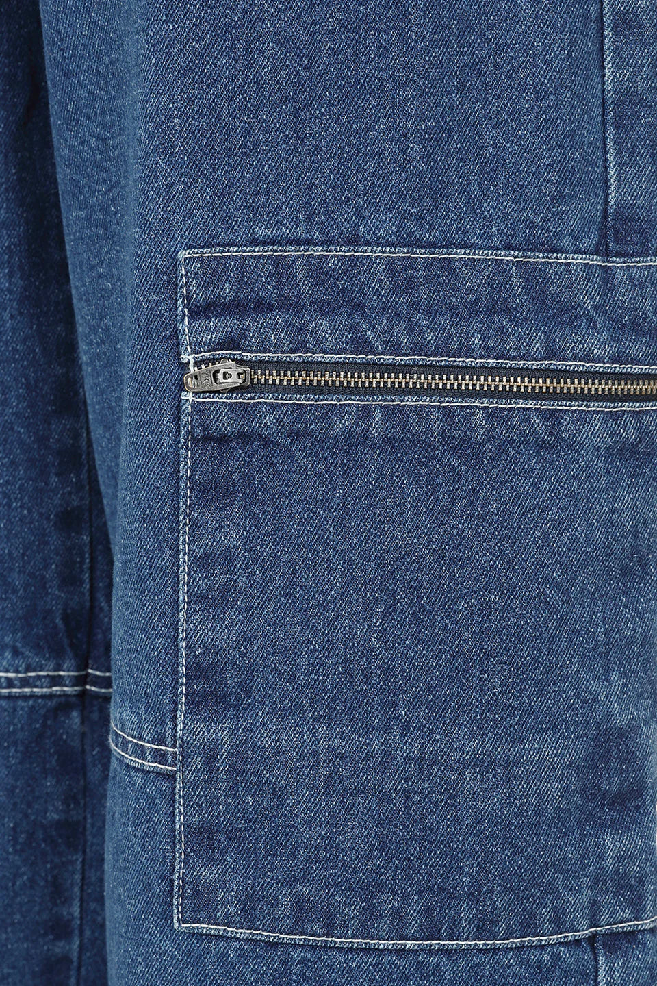 Jean cargo large Hell Bunny Cameron bleu