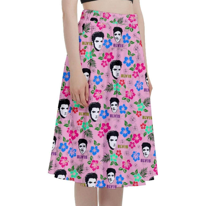 Hawaii Elvis Full Circle Skirt Various Colours