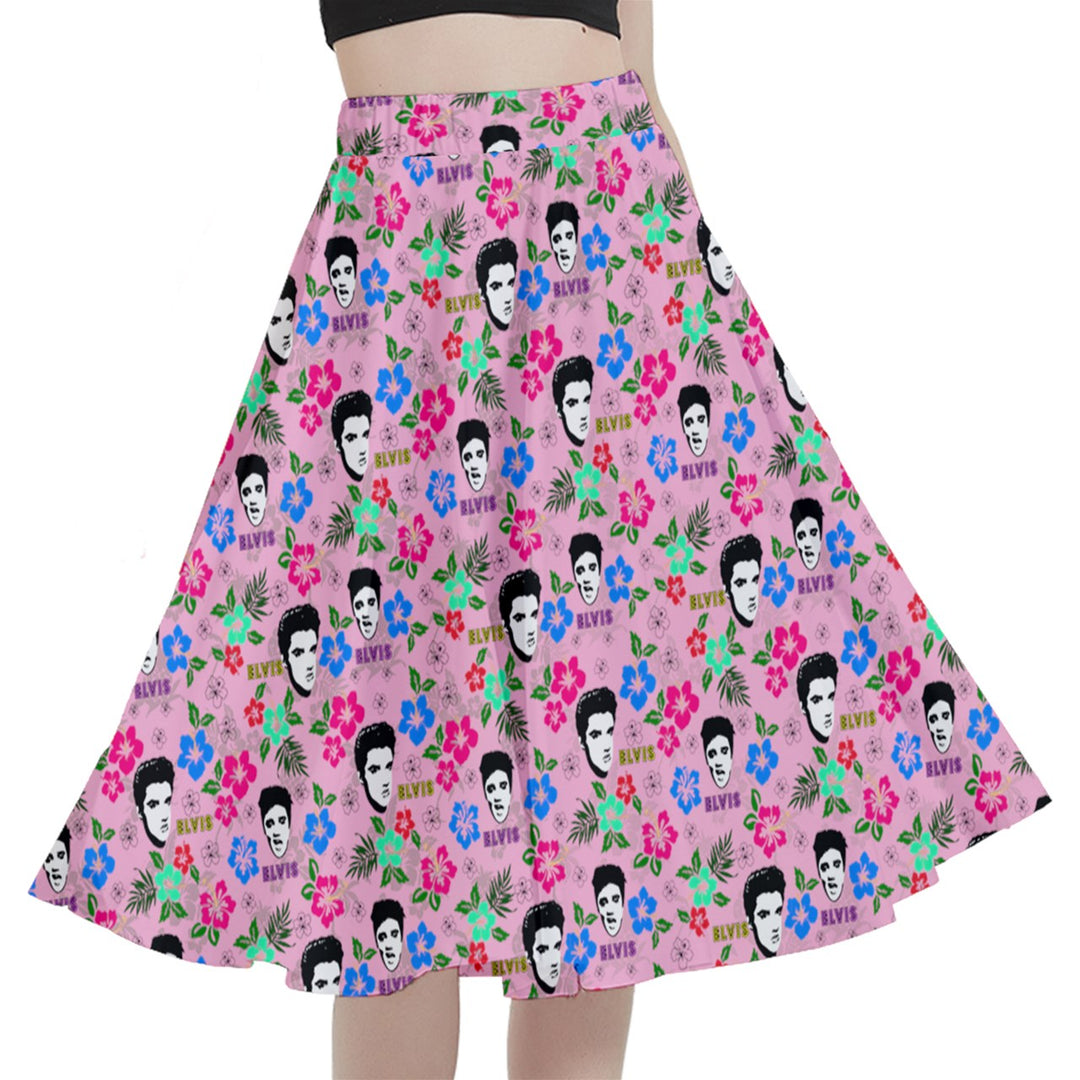 Hawaii Elvis Full Circle Skirt Various Colours