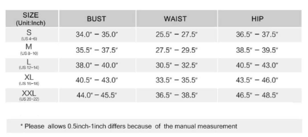 Size chart for Leopard Print High Waist Retro Bikini showing bust, waist, and hip measurements in inches.