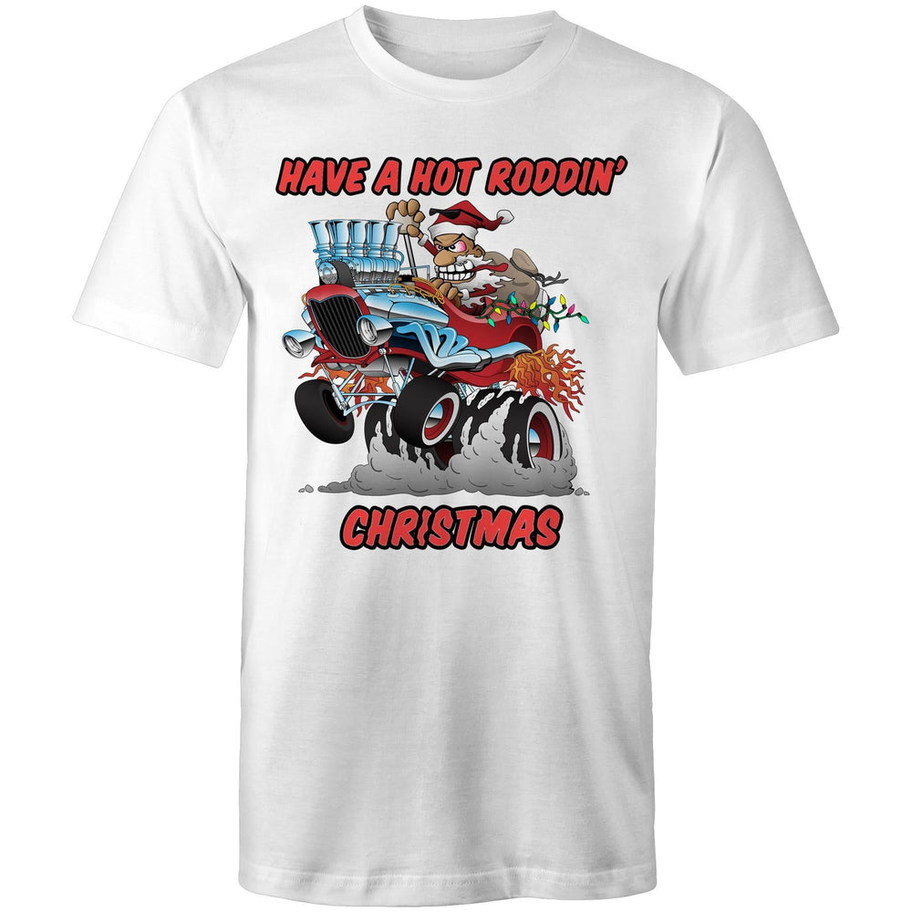 Hot Roddin' Christmas - Mens T-Shirt